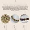 Ebony bamboo bracelet, rising step by step, luminous stone running ring, Chinese exquisite bracelet, green sandalwood rosewood bracelet