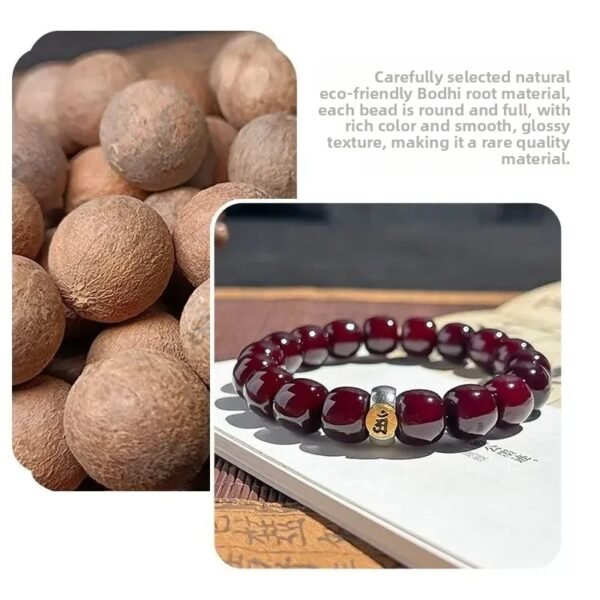 Ten-year-old Bodhi root bracelet, play with Buddhist beads, play with the twelve zodiac guardian beads, play with Buddhist beads, luck bracelet