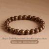 Gold wire sandalwood bracelet natal Buddha twelve zodiac guardian beads agarwood solid wood beads play size