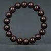 Rosewood bracelets for the twelve zodiac animals and the eight guardian gods, natural sandalwood Buddhist beads for men and women
