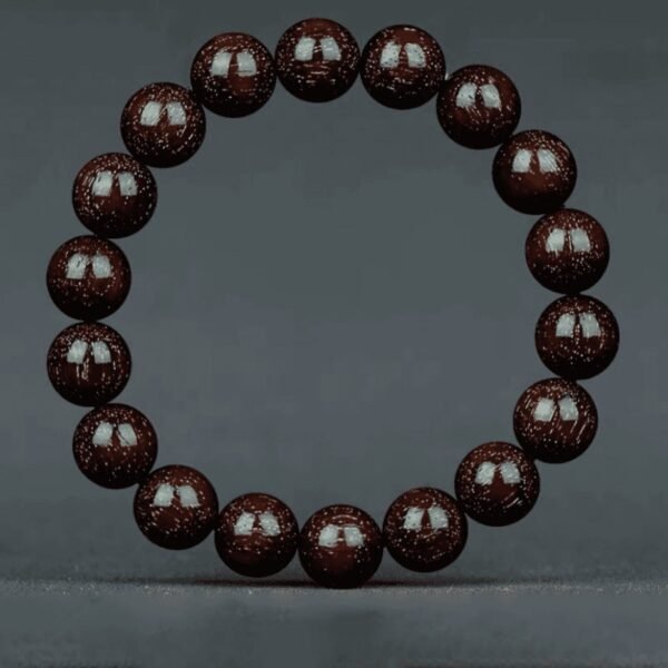Rosewood bracelets for the twelve zodiac animals and the eight guardian gods, natural sandalwood Buddhist beads for men and women