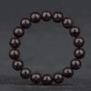 Rosewood bracelets for the twelve zodiac animals and the eight guardian gods, natural sandalwood Buddhist beads for men and women