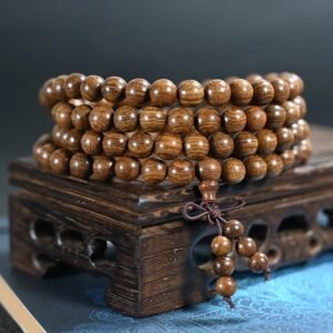 108-bead mala, handmade meditation beads, Buddhist prayer beads, natural Bodhi seed mala, spiritual practice accessory, yoga meditation necklace, mindfulness tool, sacred charm mala, gemstone prayer beads, traditional guru bead, Zen lifestyle gift, ethical spiritual products, mantra counting beads, holistic wellness jewelry, unisex mala collection, sustainable materials, spiritual protection necklace, meditation gift set, authentic mala beads, calming energy accessory.