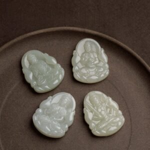 Hetian jade zodiac guardian deities