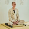 Shang Xi Meditation Zen Cushion with natural plant material