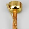 Buddhist bell with stainless steel striker