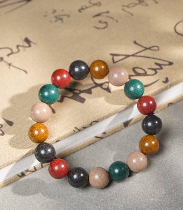 Ancient method of making incense beads bracelets with natural Chinese medicinal materials