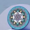 70cm diameter mat with beautiful patterns for home decor