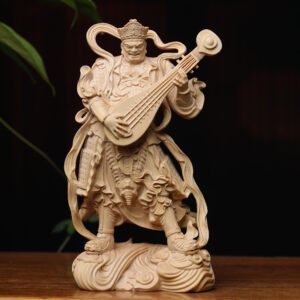 Authentic boxwood Four Heavenly Kings, handcarved Buddhist guardian statues, Feng Shui wind-rain-prosperity-peace, small-leaf boxwood carving, altar protection decor, traditional Chinese craftsmanship, spiritual harmony statues, cultural gift set, sustainable wood art, divine protector figures, Wind Rain Prosperity Peace symbolism, home temple ornaments, ethical sourcing, Zen inspiration, collector’s religious art, detailed armor carving, cosmic balance decor, eco-friendly packaging, symbolic attributes statues, Buddhist altar centerpiece.