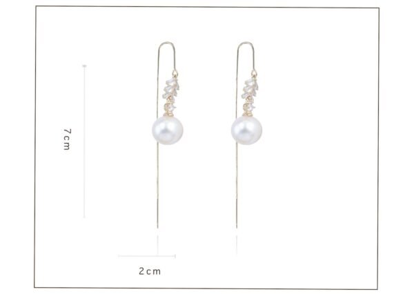 Copper alloy earrings, Rolled Bead Curtain earrings, spring pearl jewelry, crystal threader earrings, lightweight drop earrings, minimalist earrings for women, hypoallergenic earrings, spring 2024 jewelry, gift for her, affordable luxury earrings, versatile threader design, daily wear earrings, elegant pearl accessories, nickel-free earrings, tarnish-resistant jewelry, bohemian style earrings, sustainable materials, holistic wellness accessory, unique design earrings, cultural inspired elegance.