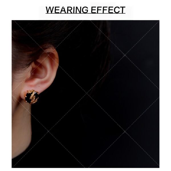 Frozen dew earrings, copper alloy artistic jewelry, light luxury ear accessories, minimalist niche earrings, unique design earrings, hypoallergenic elegant earrings, nature-inspired jewelry, sculptural earrings, modern minimalist earrings, versatile fashion earrings, gift for her, sensitive ears safe, sophisticated ear accessories, affordable luxury earrings, artistic elegance jewelry, day to night earrings, secure clutch earrings, poetic design earrings, niche elegance earrings, premium feel earrings.