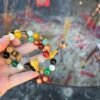 Lingyin Temple blessed bracelet, 18-seed Buddhist mala, spiritual protection bracelet, natural seed prayer beads, good luck bracelet, Buddhist meditation accessories, eco-friendly spiritual jewelry, handmade mala bracelet, Zen lifestyle product, meaningful cultural gift, positive energy bracelet, ancient Buddhist tradition, sustainable jewelry, mindfulness practice tool, sacred Buddhist beads, adjustable prayer bracelet, Luckin Temple souvenir, spiritual grounding bracelet, unisex spiritual accessory, daily mindfulness bracelet.