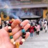 Lingyin Temple Blessed 18-Seed Bracelet | Natural Buddhist Mala for Spiritual Protection & Good Fortune