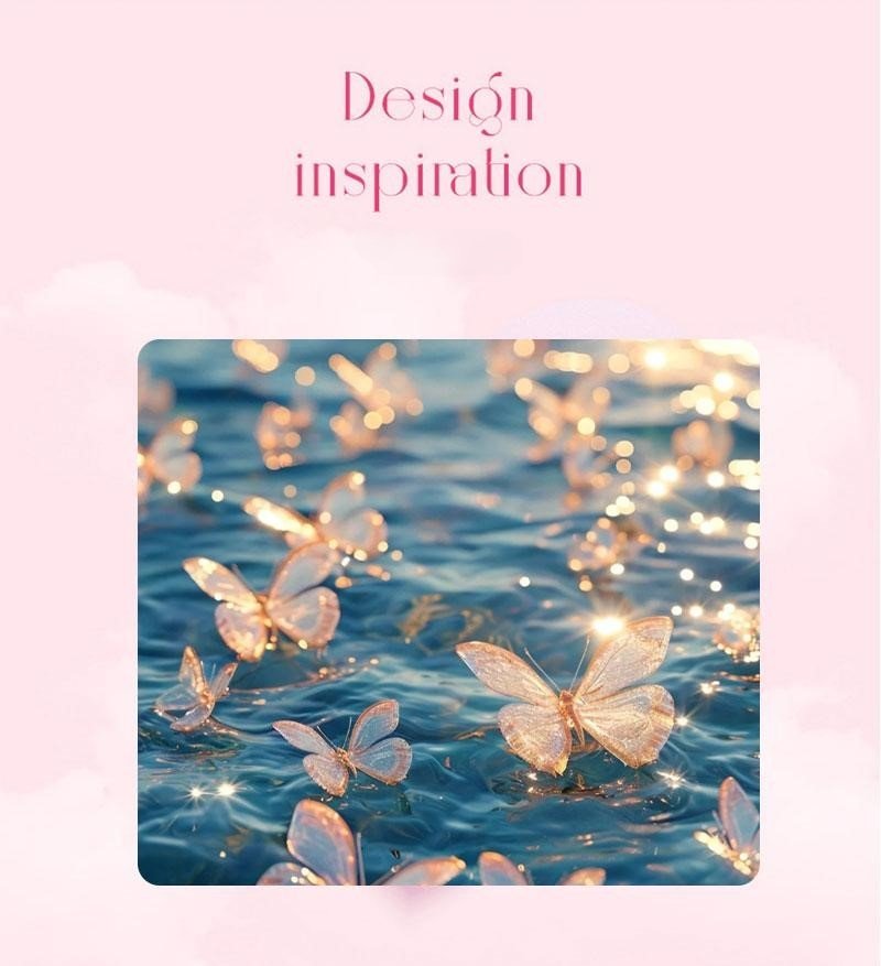 Titanium steel butterfly star necklace, light luxury women's jewelry, romantic collarbone chain, adjustable necklace, synthetic cubic zirconia pendant, hypoallergenic necklace, JUSONG KLEIN brand, versatile daily wear, silver electroplated jewelry, gift for her, sustainable materials, affordable luxury, artisan crafted, positive energy accessory, celestial inspired design, holistic wellness jewelry, modern minimalist style, special occasion gift, elegant necklace, bohemian chic accessory.