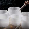 Professional crystal singing bowls, tuned singing bowls for yoga, sound healing bowls, meditation singing bowls, chakra alignment tools, handcrafted crystal bowls, music therapy instruments, stress relief bowls, premium sound therapy, yoga music tools, vibrational healing, white crystal bowls, holistic wellness products, spiritual healing tools, accurate pitch bowls, mindfulness accessories, sound bath bowls, energy healing, therapeutic music instruments, professional meditation equipment.