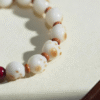 Close-up of Cat Face Bead and Accent Beads on Bodhi Bracelet