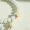 Single Strand Bodhi Bracelet with Cat Design Charms