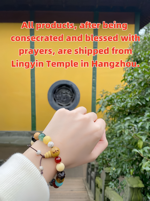 Lingyin Temple blessed bracelet, 18-seed Buddhist mala, spiritual protection bracelet, natural seed prayer beads, good luck bracelet, Buddhist meditation accessories, eco-friendly spiritual jewelry, handmade mala bracelet, Zen lifestyle product, meaningful cultural gift, positive energy bracelet, ancient Buddhist tradition, sustainable jewelry, mindfulness practice tool, sacred Buddhist beads, adjustable prayer bracelet, Luckin Temple souvenir, spiritual grounding bracelet, unisex spiritual accessory, daily mindfulness bracelet.