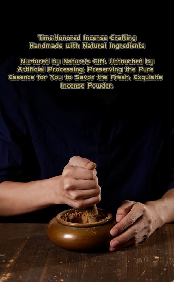 Aged sandalwood incense for spiritual practices