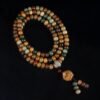 Color-Changing Bodhi Bracelet with 108 White Jade seeds
