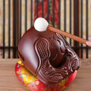 Wooden Fish Buddhist instrument for chanting and prayer